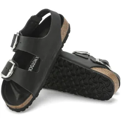 Birkenstock Multi-Strap Sandals<Milano Big Buckle Black