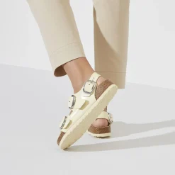 Birkenstock Multi-Strap Sandals<Milano Big Buckle High Shine Butter