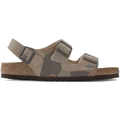 Birkenstock Ankle-Strap Sandals<Milano Bs Desert Soil Geo Camo Core