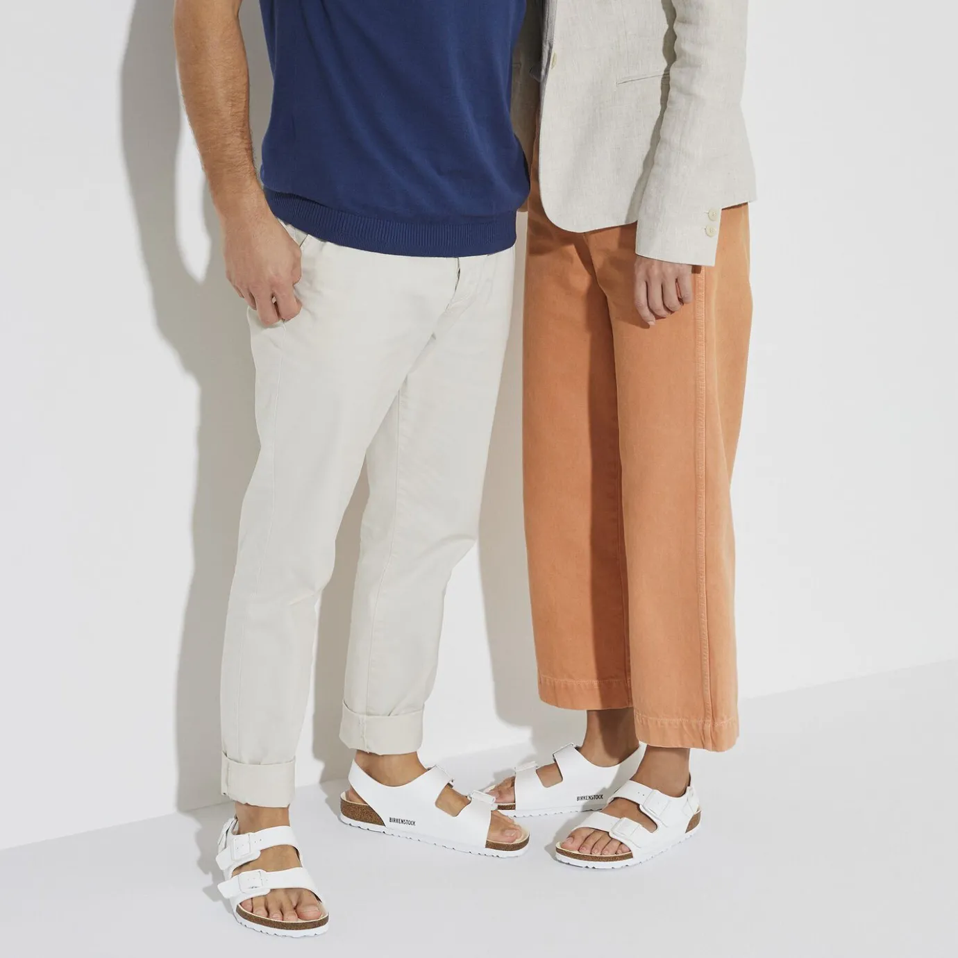 Birkenstock Multi-Strap Sandals<Milano Bs Triples White