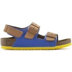Birkenstock Strap Sandals<Milano Hl Kids Caramel/Ultra Blue