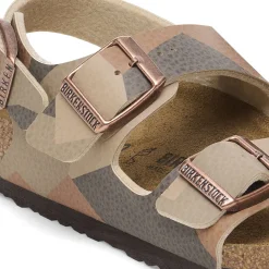Birkenstock Strap Sandals<Milano Kids Desert Soil Geo Camo Core