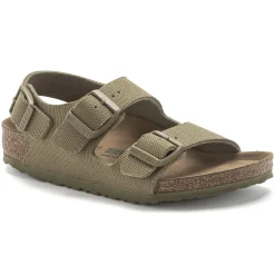 Birkenstock Strap Sandals<Milano Kids Vegan Vegan Canvas Faded Khaki