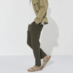 Birkenstock Ankle-Strap Sandals<Milano Vegan Desert Dust Gray Taupe