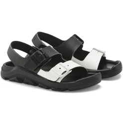 Birkenstock Strap Sandals<Mogami Black/White