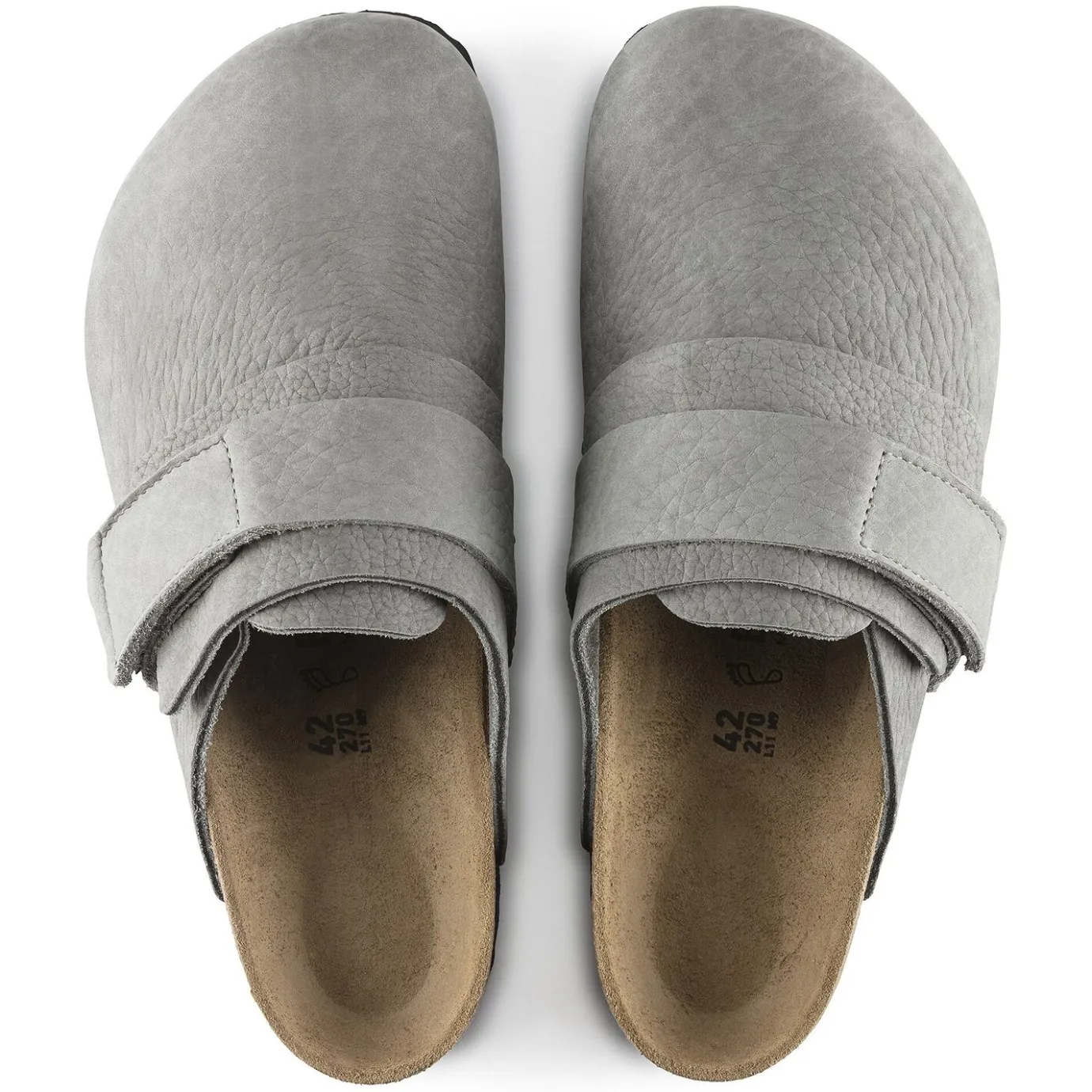 Birkenstock Clogs<Nagoya Desert Buck Whale Gray