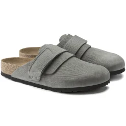 Birkenstock Clogs<Nagoya Desert Buck Whale Gray
