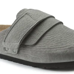 Birkenstock Clogs<Nagoya Desert Buck Whale Gray