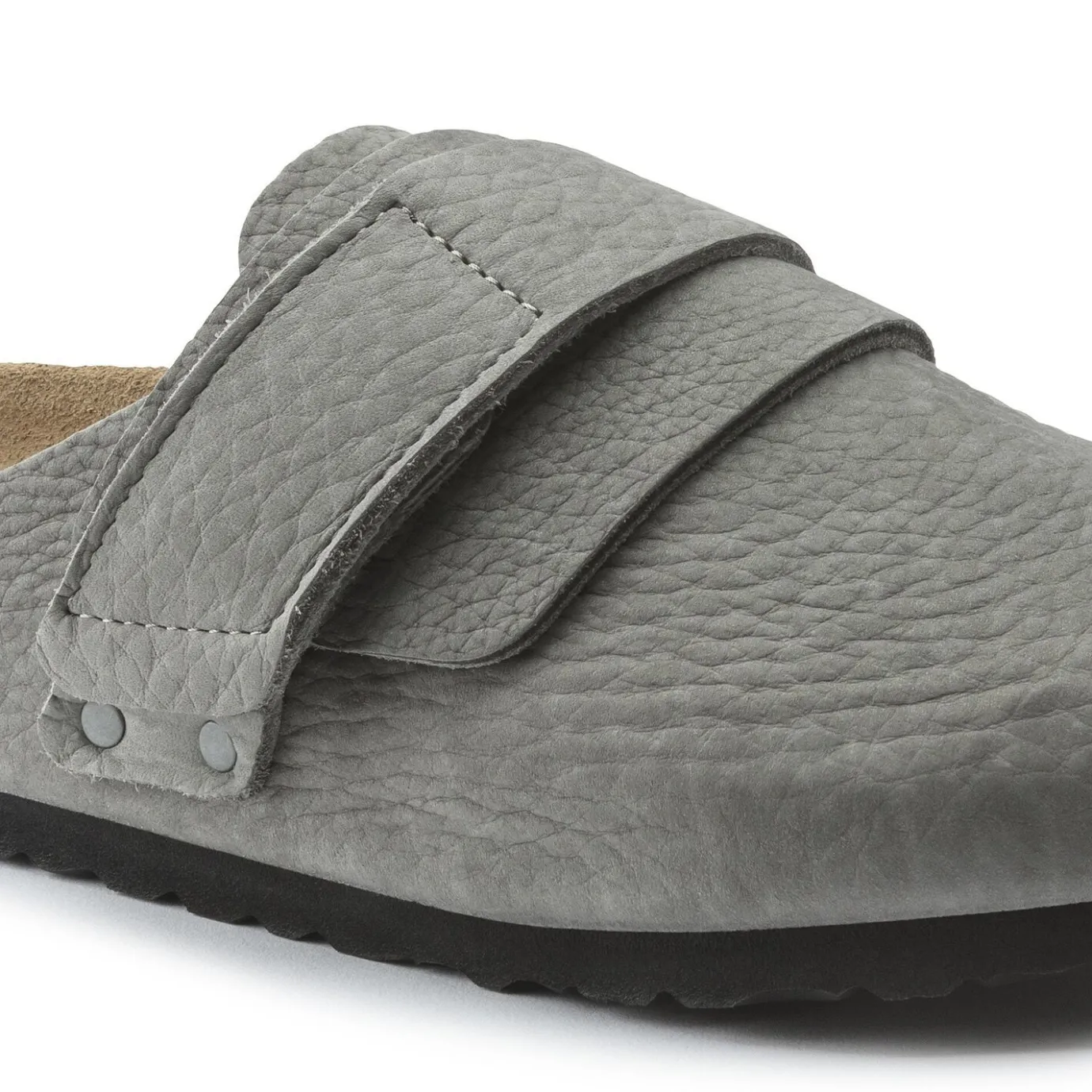 Birkenstock Clogs<Nagoya Desert Buck Whale Gray