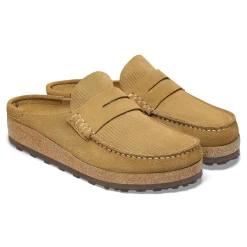 Birkenstock Clogs<Naples Corduroy Cork Brown