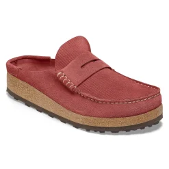 Birkenstock Clogs<Naples Corduroy Sienna Red