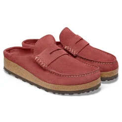 Birkenstock Clogs<Naples Corduroy Sienna Red