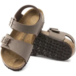 Birkenstock Strap Sandals<New York Kids Mocha