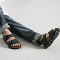 Birkenstock Strap Sandals<New York Kids Navy