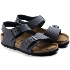 Birkenstock Strap Sandals<New York Kids Navy