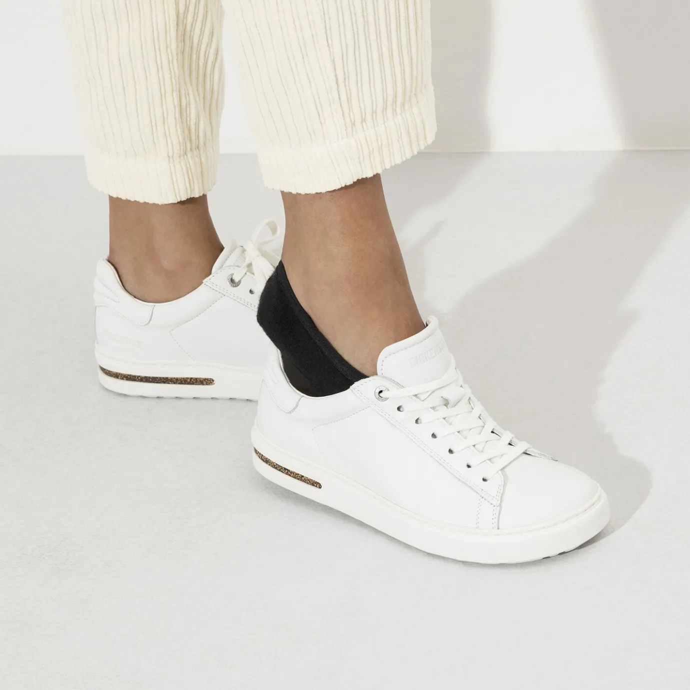 Birkenstock Socks<3Pack Cotton Sole Invisible Set Black