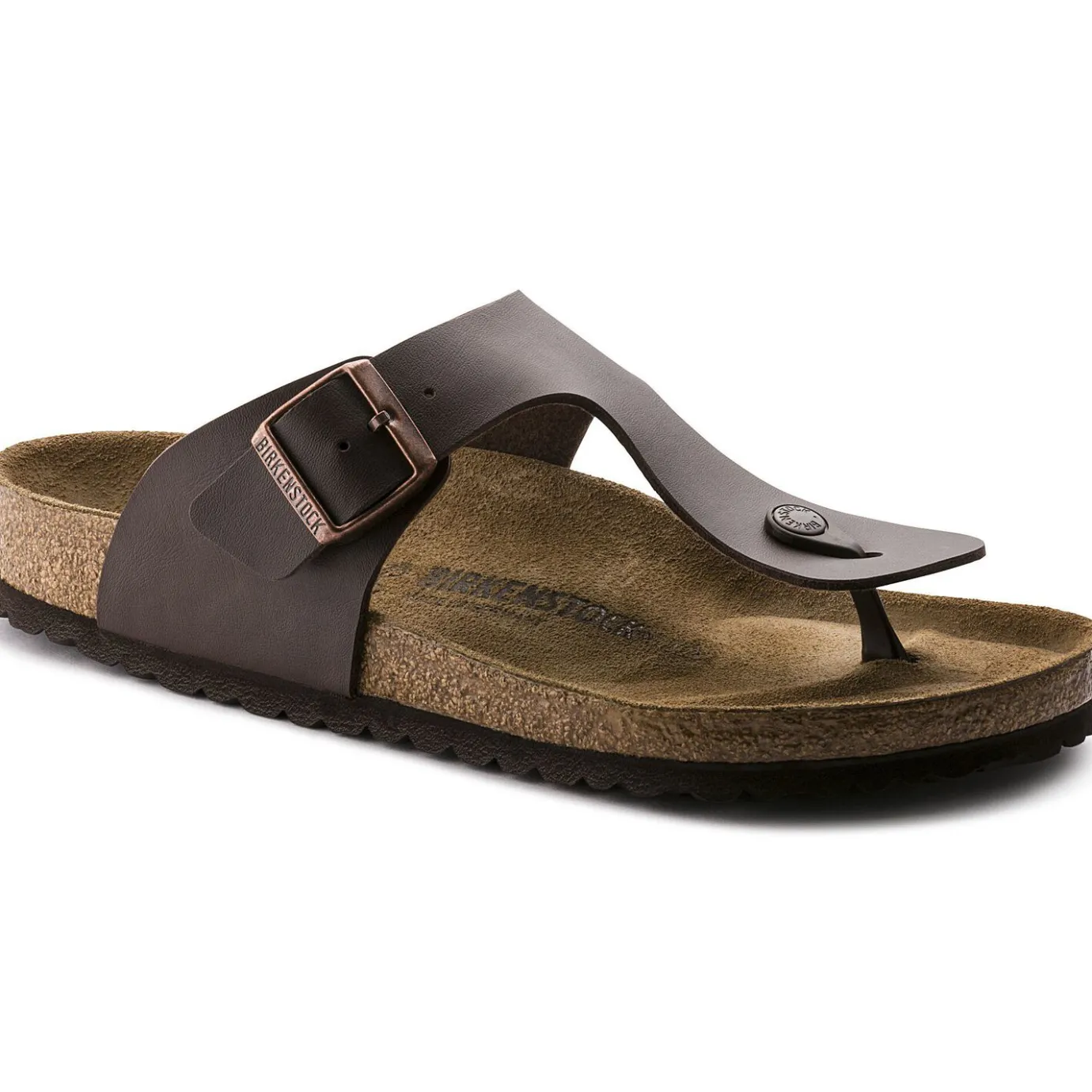 Birkenstock Thong Sandals<Ramses Dark Brown