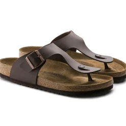 Birkenstock Thong Sandals<Ramses Dark Brown