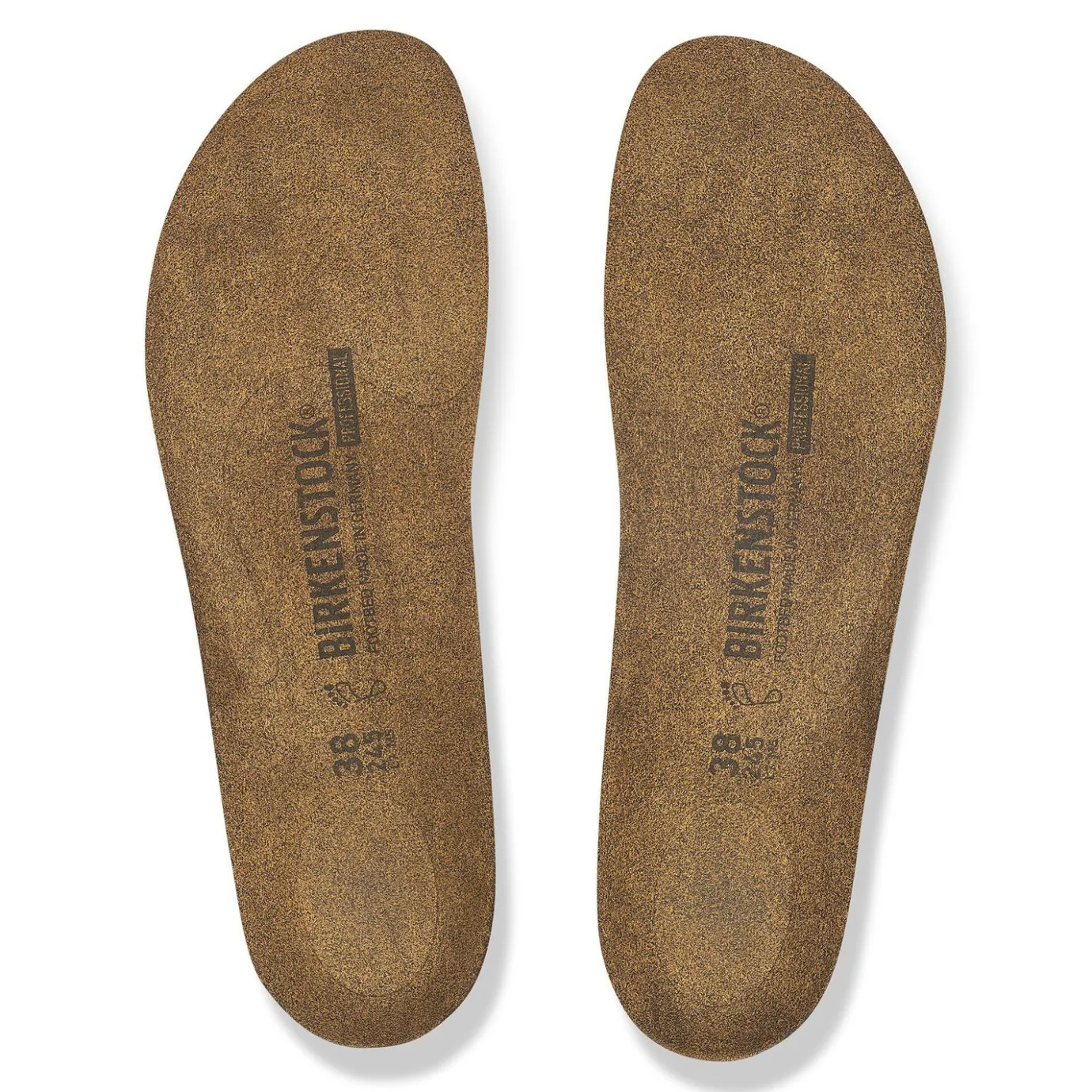 Birkenstock Insoles<Replacement Footbed Qo / Qs Men Camel