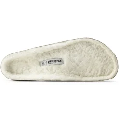 Birkenstock Slippers<Replacement Shearling Footbed Zermatt / Andermatt White