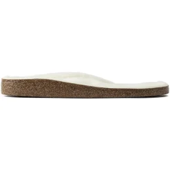 Birkenstock Slippers<Replacement Shearling Footbed Zermatt / Andermatt White