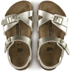 Birkenstock Strap Sandals<Rio Kids Electric Metallic Gold