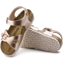 Birkenstock Strap Sandals<Rio Kids Electric Metallic Copper