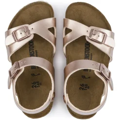Birkenstock Strap Sandals<Rio Kids Electric Metallic Copper