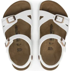 Birkenstock Strap Sandals<Rio Kids White