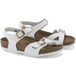 Birkenstock Strap Sandals<Rio Kids White