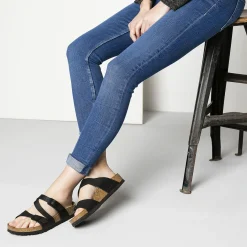 Birkenstock Multi-Strap Sandals<Salina Black