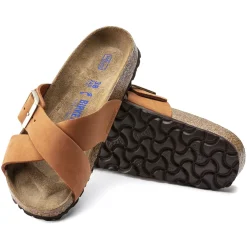Birkenstock Two-Strap Sandals<Siena Soft Footbed Pecan