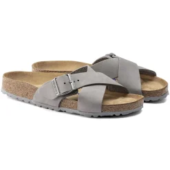 Birkenstock Two-Strap Sandals<Siena Soft Footbed Dove Gray