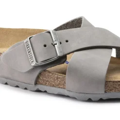 Birkenstock Two-Strap Sandals<Siena Soft Footbed Dove Gray