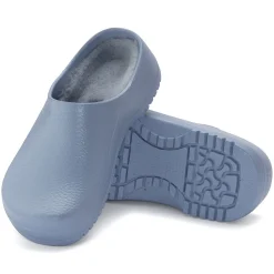 Birkenstock Clogs<Super-Birki Shearling Dusty Blue