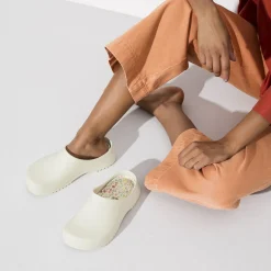 Birkenstock Clogs<Super-Birki Vegan White