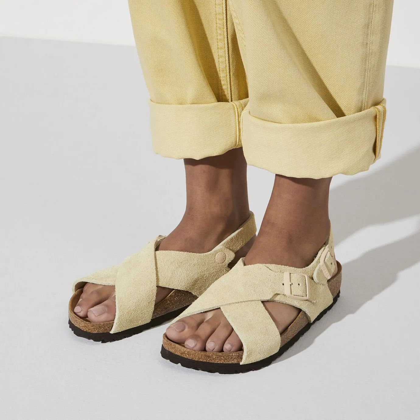 Birkenstock Multi-Strap Sandals<Tulum Soft Footbed Almond
