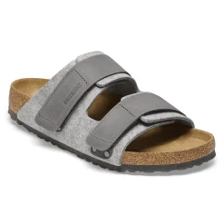 Birkenstock Two-Strap Sandals<Uji Light Gray