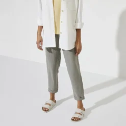 Birkenstock Two-Strap Sandals<Uji Antique White