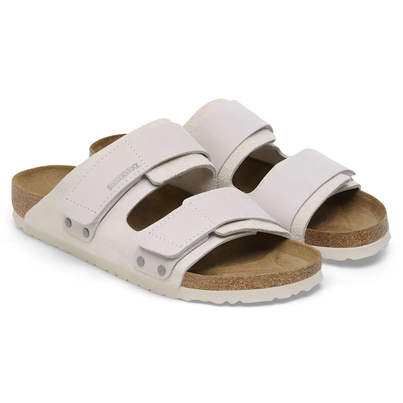 Birkenstock Two-Strap Sandals<Uji Antique White