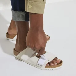 Birkenstock Two-Strap Sandals<Uji Antique White