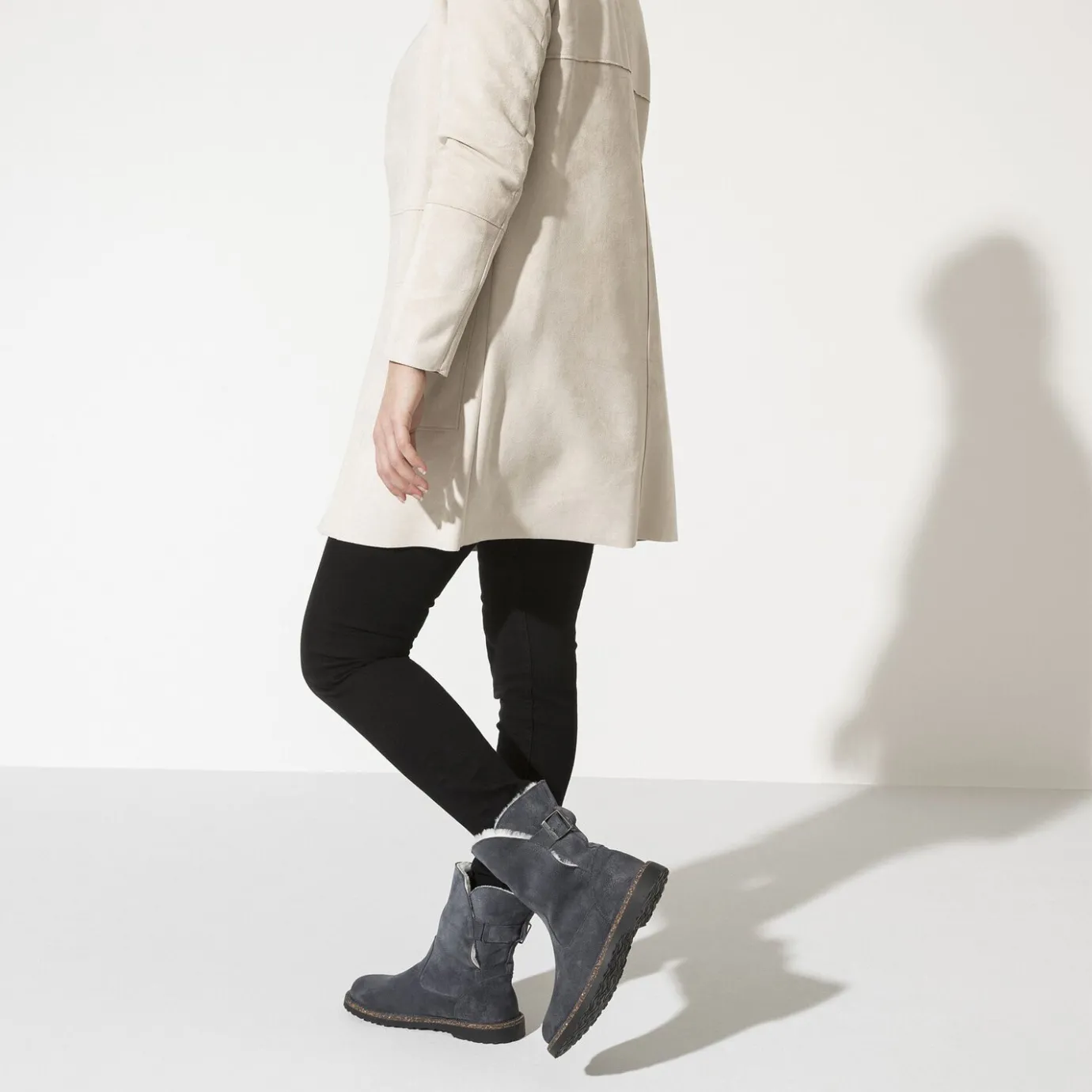Birkenstock Boots<Uppsala Shearling Graphite