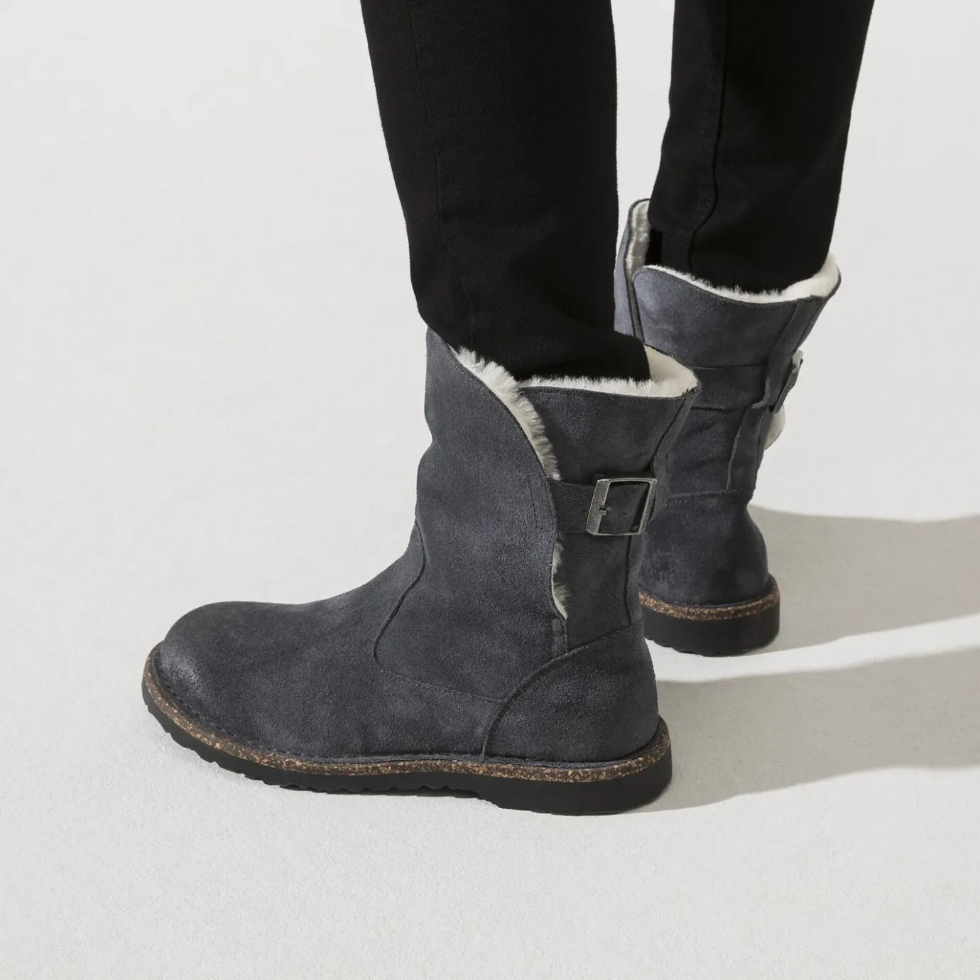 Birkenstock Boots<Uppsala Shearling Graphite