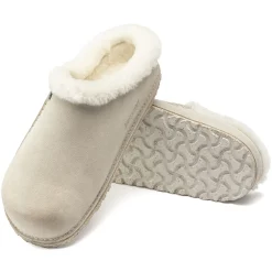 Birkenstock Slippers<Zermatt Premium Antique White