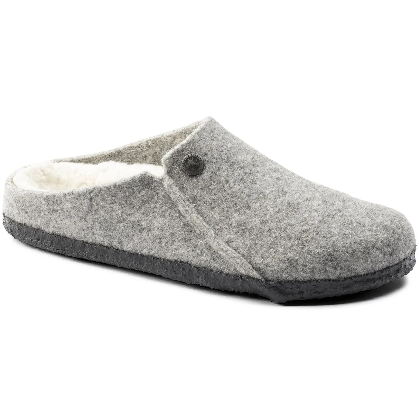 Birkenstock Slippers<Zermatt Shearling Light Grey