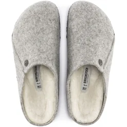 Birkenstock Slippers<Zermatt Shearling Light Grey