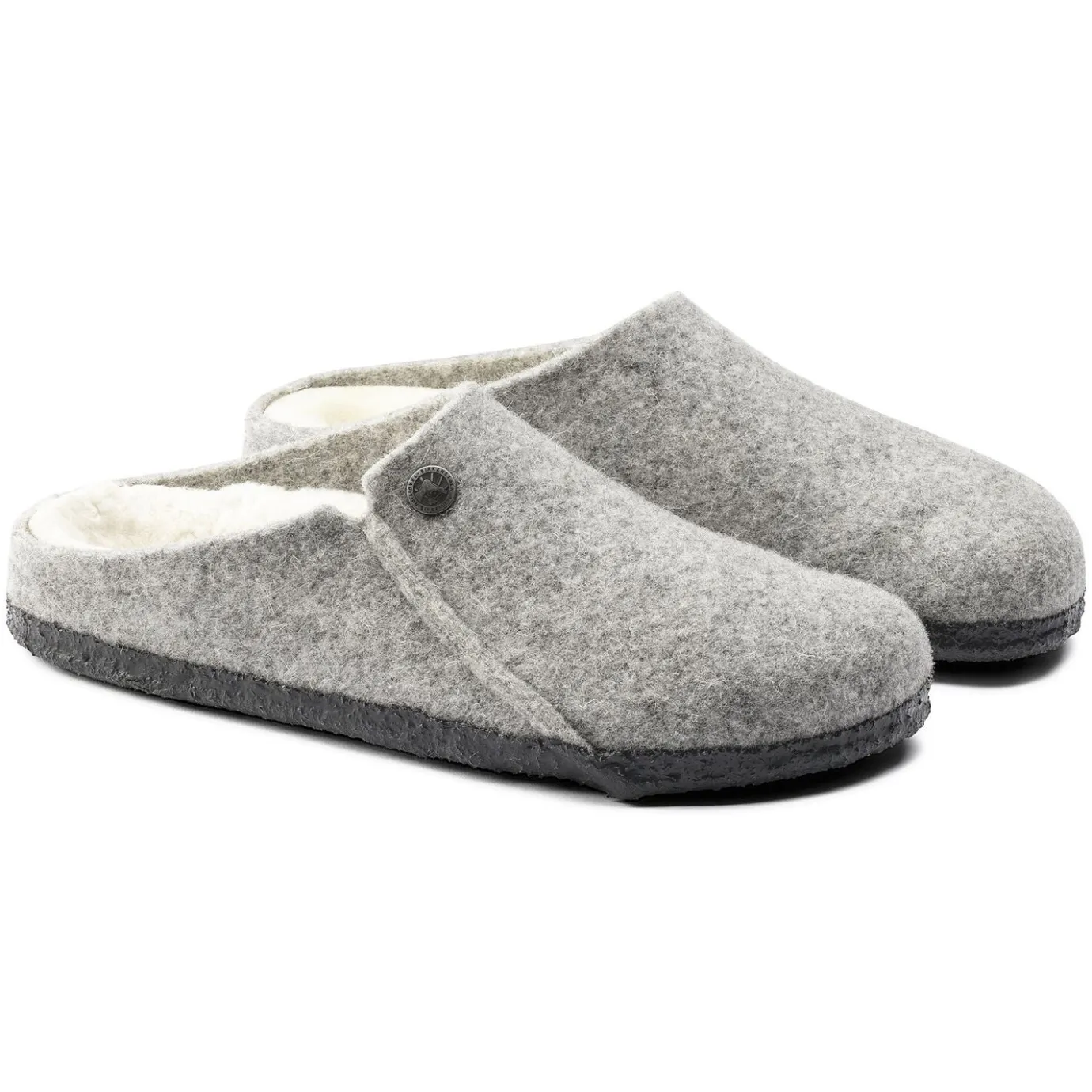 Birkenstock Slippers<Zermatt Shearling Light Grey