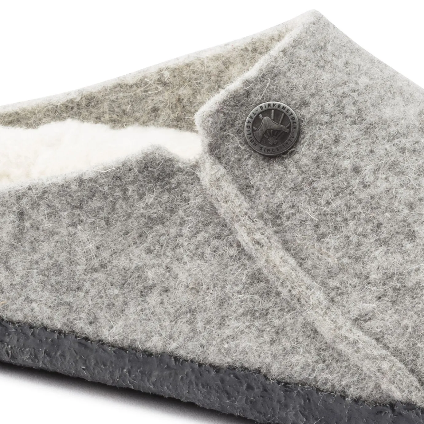 Birkenstock Slippers<Zermatt Shearling Light Grey