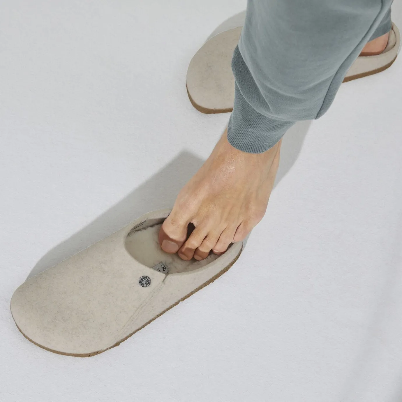 Birkenstock Slippers<Zermatt Shearling Ecru