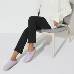 Birkenstock Slippers<Zermatt Shearling Purple Fog